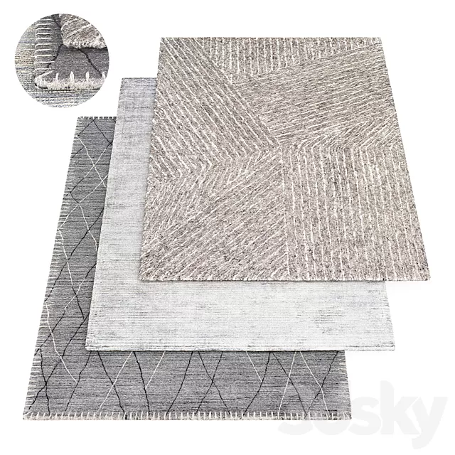 DECORATION – CARPETS – 3D MODELS – FREE DOWNLOAD – 3214