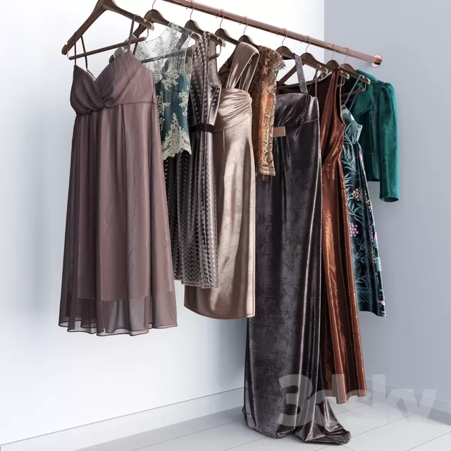 DECORATION – CLOTHES – 3D MODELS – FREE DOWNLOAD – 3224