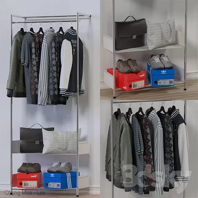 DECORATION – CLOTHES – 3D MODELS – FREE DOWNLOAD – 3226