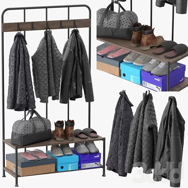 DECORATION – CLOTHES – 3D MODELS – FREE DOWNLOAD – 3227