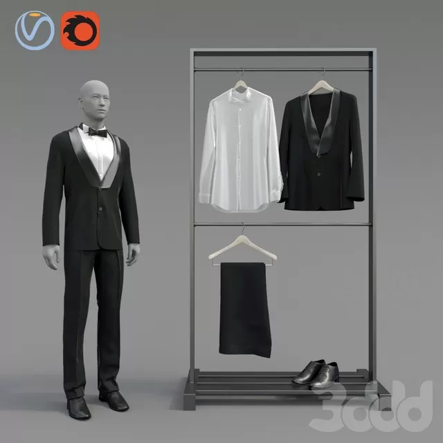 DECORATION – CLOTHES – 3D MODELS – FREE DOWNLOAD – 3232