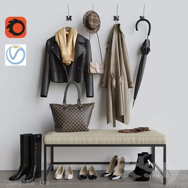 DECORATION – CLOTHES – 3D MODELS – FREE DOWNLOAD – 3260