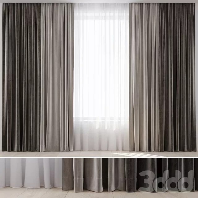 DECORATION – CURTAIN – 3D MODELS – FREE DOWNLOAD – 3324