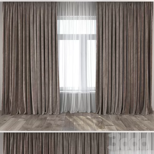 DECORATION – CURTAIN – 3D MODELS – FREE DOWNLOAD – 3333