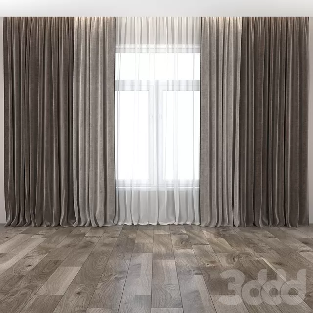 DECORATION – CURTAIN – 3D MODELS – FREE DOWNLOAD – 3335