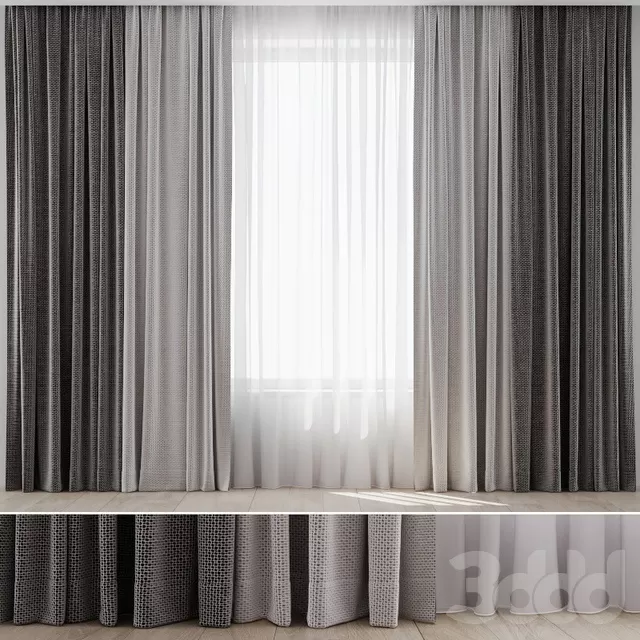 DECORATION – CURTAIN – 3D MODELS – FREE DOWNLOAD – 3341