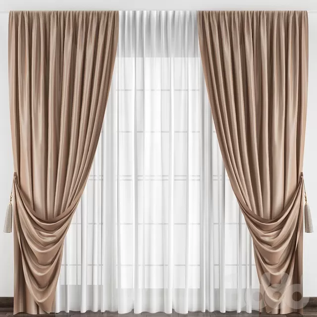DECORATION – CURTAIN – 3D MODELS – FREE DOWNLOAD – 3353