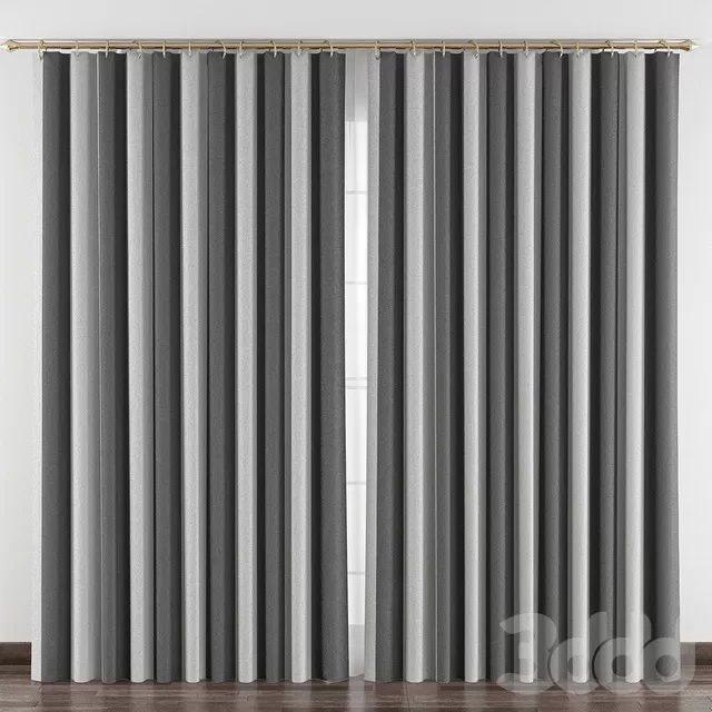 DECORATION – CURTAIN – 3D MODELS – FREE DOWNLOAD – 3356