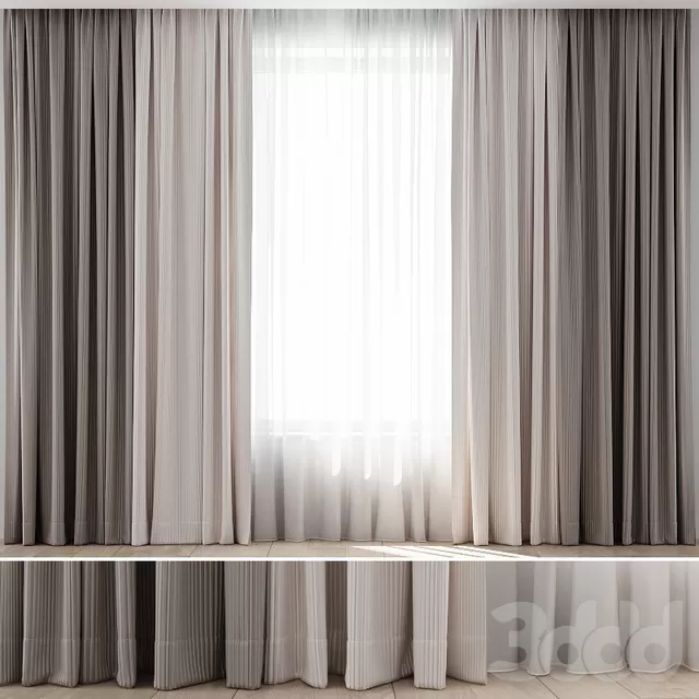 DECORATION – CURTAIN – 3D MODELS – FREE DOWNLOAD – 3365