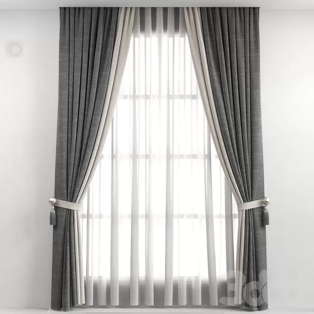 DECORATION – CURTAIN – 3D MODELS – FREE DOWNLOAD – 3367
