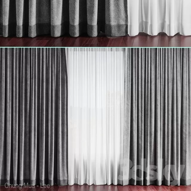DECORATION – CURTAIN – 3D MODELS – FREE DOWNLOAD – 3376