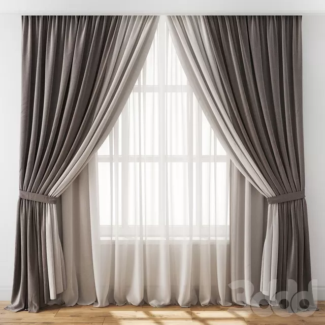DECORATION – CURTAIN – 3D MODELS – FREE DOWNLOAD – 3398
