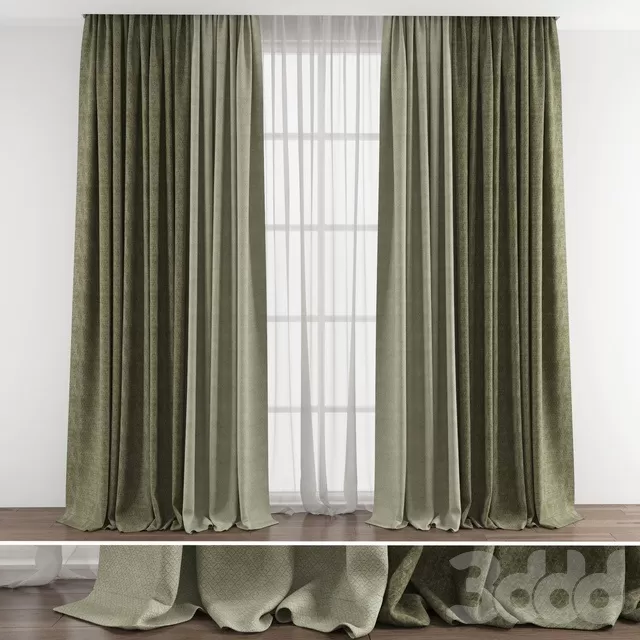 DECORATION – CURTAIN – 3D MODELS – FREE DOWNLOAD – 3402