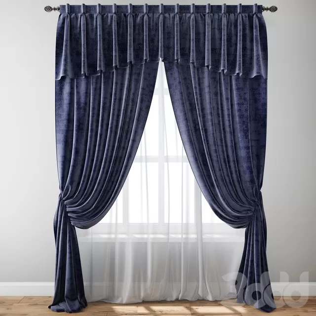 DECORATION – CURTAIN – 3D MODELS – FREE DOWNLOAD – 3405