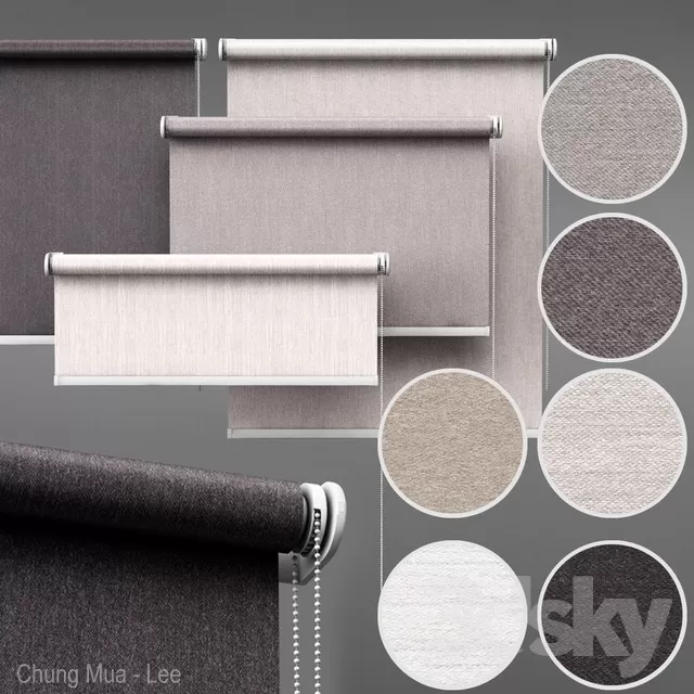 DECORATION – CURTAIN – 3D MODELS – FREE DOWNLOAD – 3408