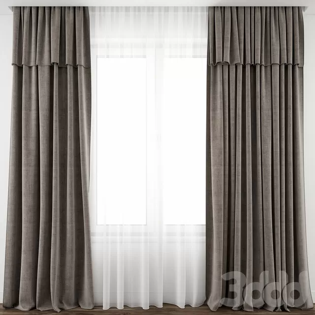 DECORATION – CURTAIN – 3D MODELS – FREE DOWNLOAD – 3410