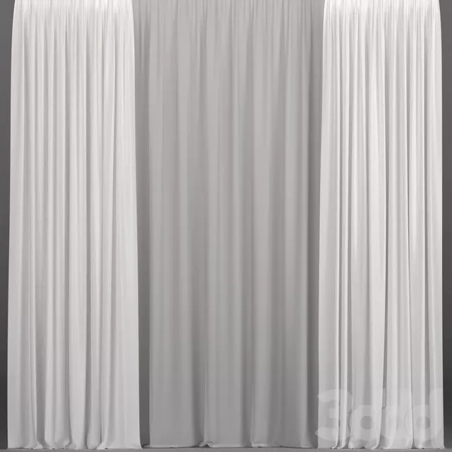 DECORATION – CURTAIN – 3D MODELS – FREE DOWNLOAD – 3420