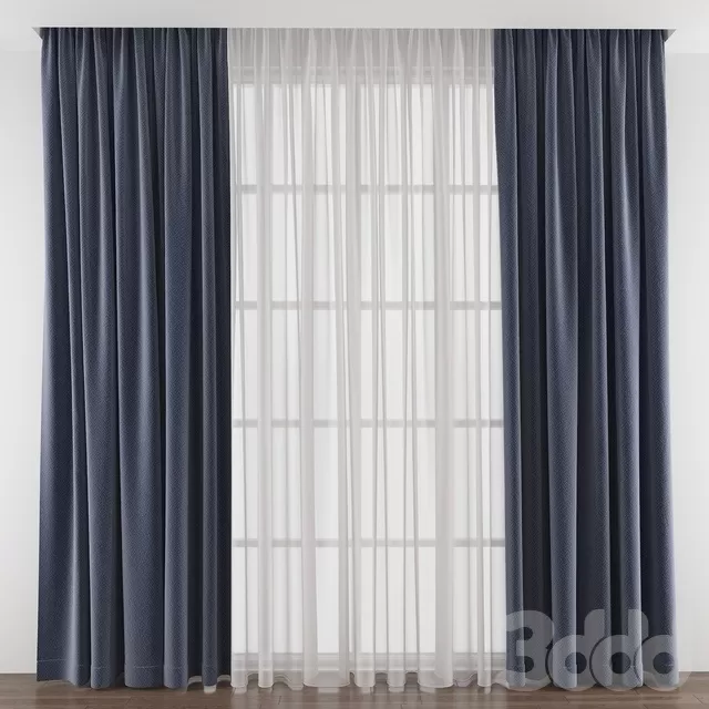 DECORATION – CURTAIN – 3D MODELS – FREE DOWNLOAD – 3423