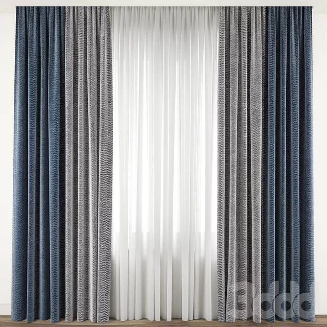 DECORATION – CURTAIN – 3D MODELS – FREE DOWNLOAD – 3431