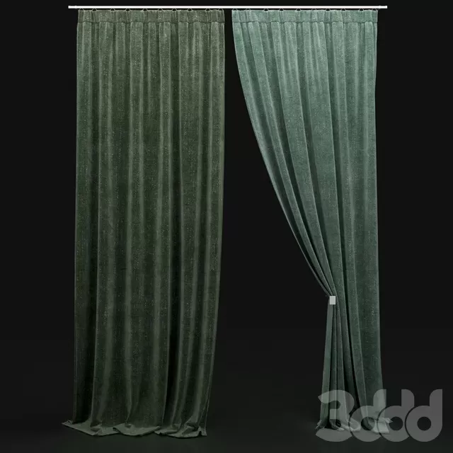 DECORATION – CURTAIN – 3D MODELS – FREE DOWNLOAD – 3439