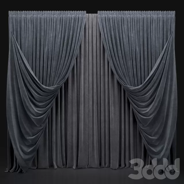 DECORATION – CURTAIN – 3D MODELS – FREE DOWNLOAD – 3446