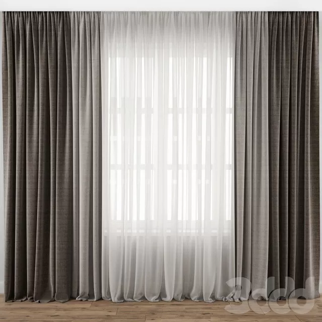 DECORATION – CURTAIN – 3D MODELS – FREE DOWNLOAD – 3450