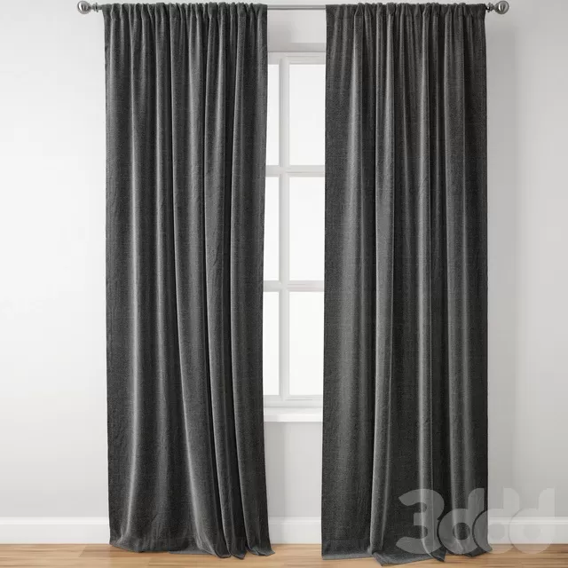 DECORATION – CURTAIN – 3D MODELS – FREE DOWNLOAD – 3458