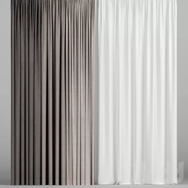 DECORATION – CURTAIN – 3D MODELS – FREE DOWNLOAD – 3459