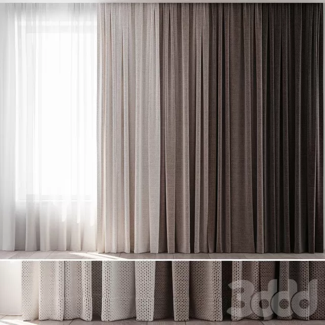 DECORATION – CURTAIN – 3D MODELS – FREE DOWNLOAD – 3460