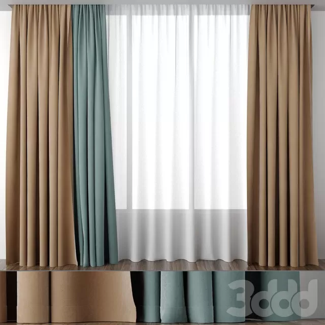 DECORATION – CURTAIN – 3D MODELS – FREE DOWNLOAD – 3481