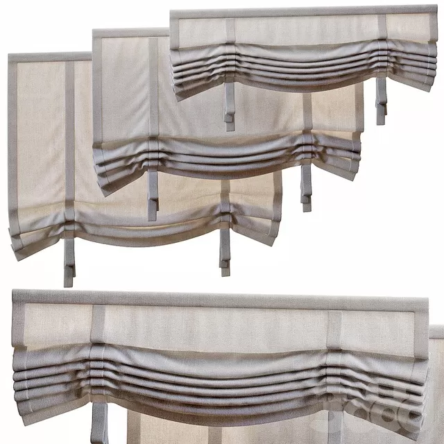 DECORATION – CURTAIN – 3D MODELS – FREE DOWNLOAD – 3498