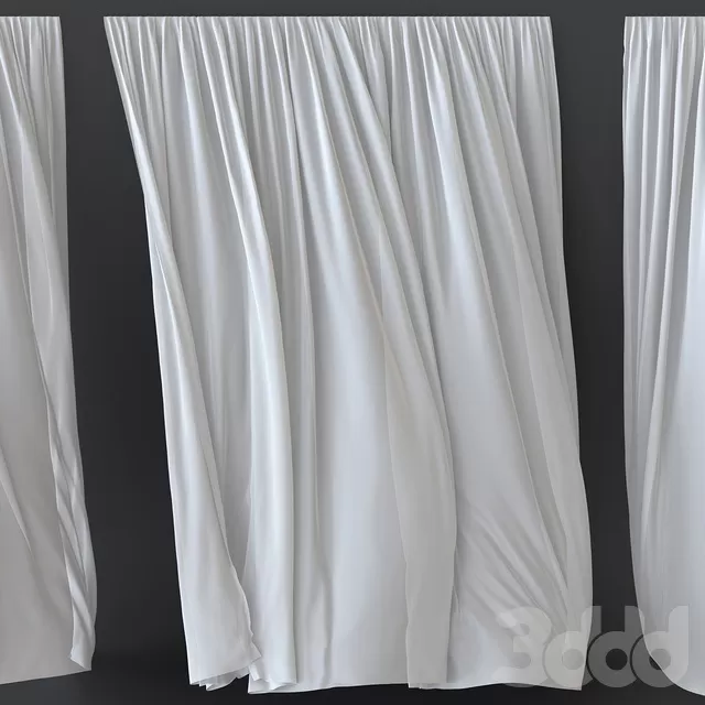 DECORATION – CURTAIN – 3D MODELS – FREE DOWNLOAD – 3505