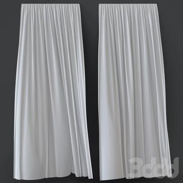 DECORATION – CURTAIN – 3D MODELS – FREE DOWNLOAD – 3509