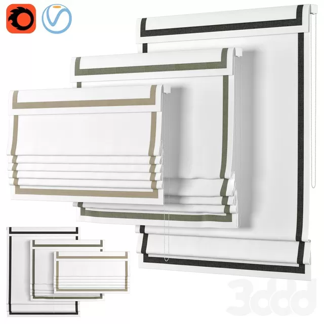 DECORATION – CURTAIN – 3D MODELS – FREE DOWNLOAD – 3514