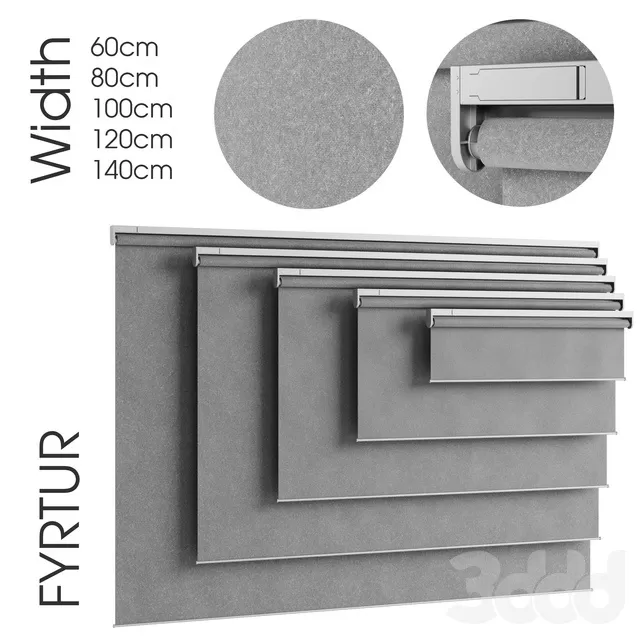 DECORATION – CURTAIN – 3D MODELS – FREE DOWNLOAD – 3524