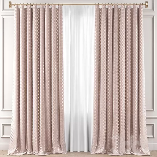 DECORATION – CURTAIN – 3D MODELS – FREE DOWNLOAD – 3528