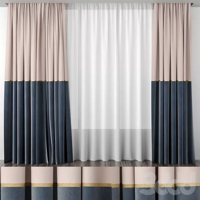 DECORATION – CURTAIN – 3D MODELS – FREE DOWNLOAD – 3559