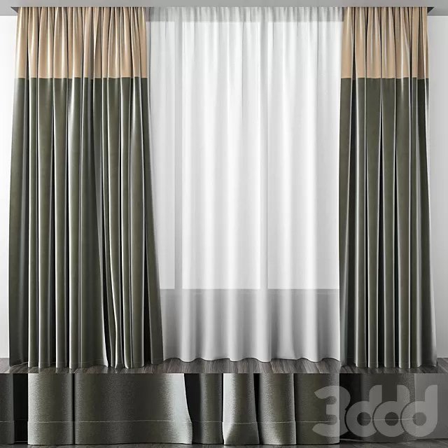 DECORATION – CURTAIN – 3D MODELS – FREE DOWNLOAD – 3582