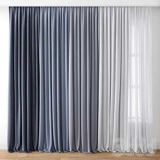 DECORATION – CURTAIN – 3D MODELS – FREE DOWNLOAD – 3591