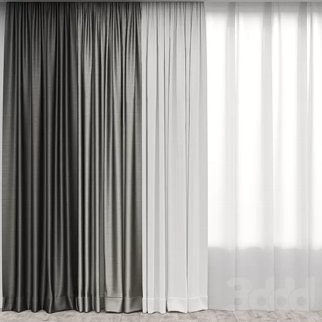 DECORATION – CURTAIN – 3D MODELS – FREE DOWNLOAD – 3592