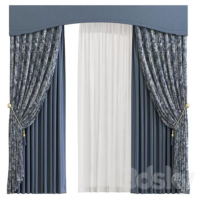 DECORATION – CURTAIN – 3D MODELS – FREE DOWNLOAD – 3602