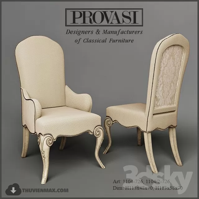 CHAIR – ARMCHAIR – CLASSIC – 068