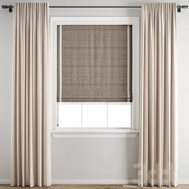 DECORATION – CURTAIN – 3D MODELS – FREE DOWNLOAD – 3609