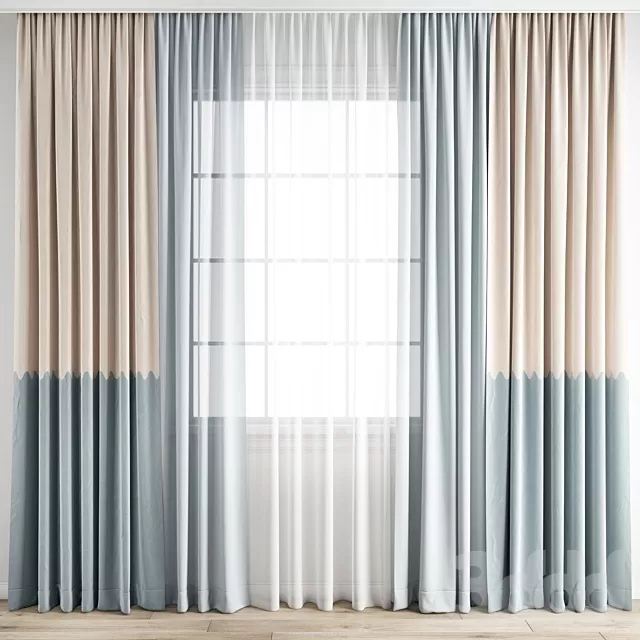 DECORATION – CURTAIN – 3D MODELS – FREE DOWNLOAD – 3618