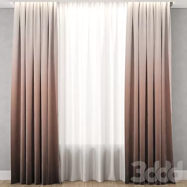 DECORATION – CURTAIN – 3D MODELS – FREE DOWNLOAD – 3636
