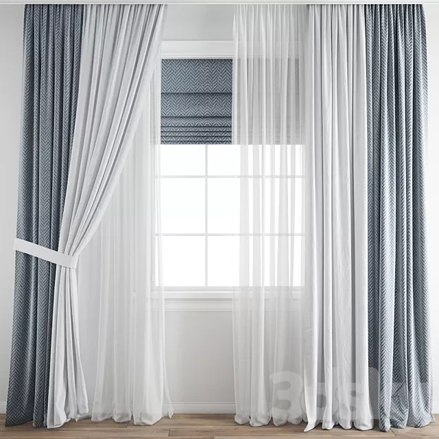 DECORATION – CURTAIN – 3D MODELS – FREE DOWNLOAD – 3641