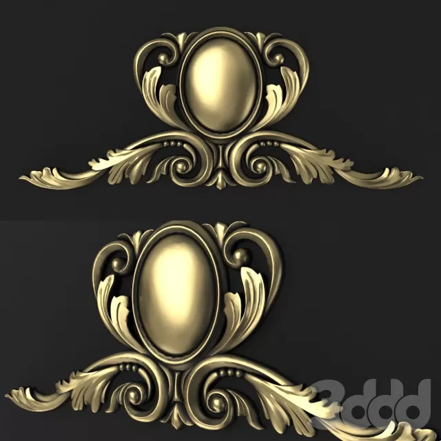 DECORATION – DECORATIVE PLASTER – 3D MODELS – FREE DOWNLOAD – 3648