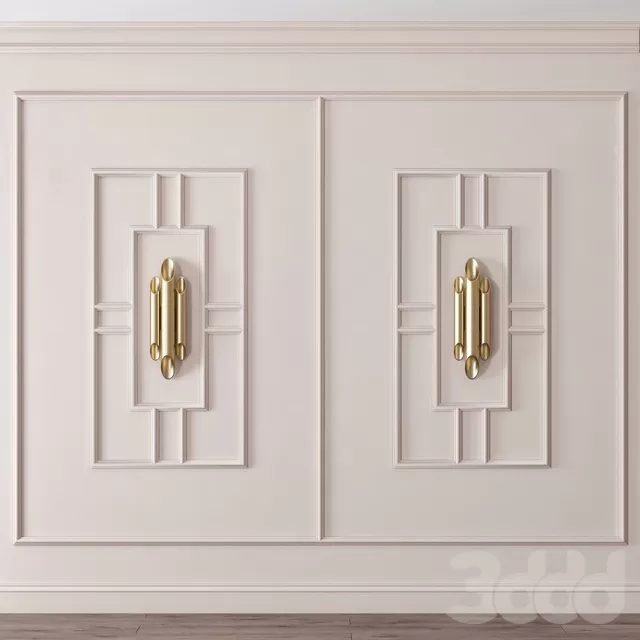 DECORATION – DECORATIVE PLASTER – 3D MODELS – FREE DOWNLOAD – 3676