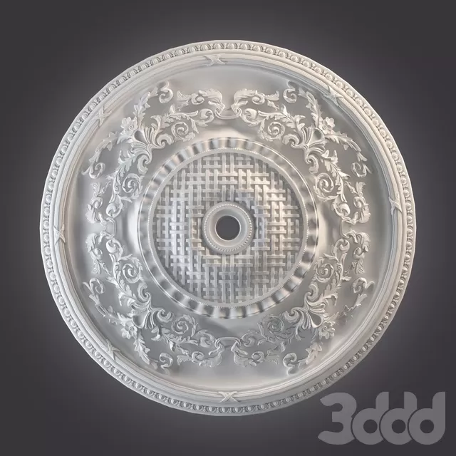 DECORATION – DECORATIVE PLASTER – 3D MODELS – FREE DOWNLOAD – 3689