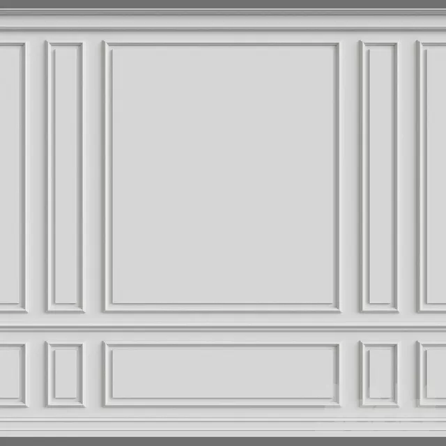 DECORATION – DECORATIVE PLASTER – 3D MODELS – FREE DOWNLOAD – 3706